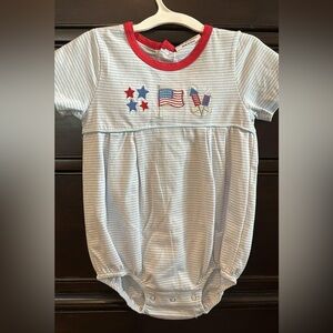 Patriotic Striped Kids Bubble